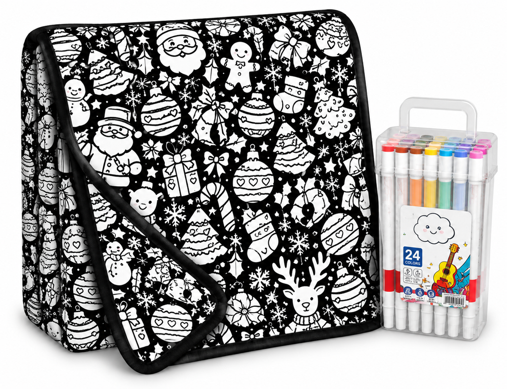 ColorNesty™ Christmas Coloring Blanket