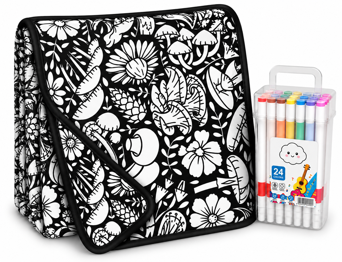 ColorNesty™ Christmas Coloring Blanket