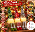 Christmas LED Gnome Plush Ornaments