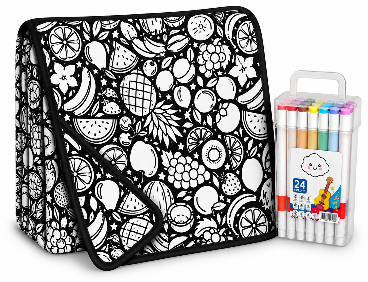 ColorNesty™ Christmas Coloring Blanket
